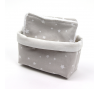 Motifs étoiles • Panier et lingettes lavables pour bébé et maman • Bébés Bulles