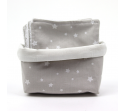 Motifs étoiles • Panier et lingettes lavables pour bébé et maman • Bébés Bulles