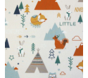 Tissu motifs forêt - Bébés Bulles
