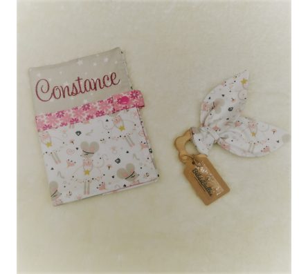 Box cadeau - Carnet de santé et anneau de dentition - Bébés Bulles